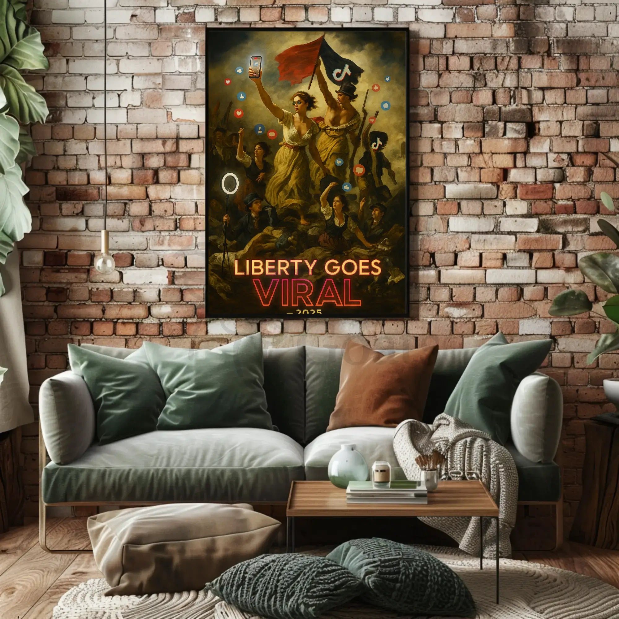 Digital Revolution Parody Art Print - Pop Culture Poster PosterGoat