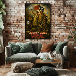 Digital Revolution Parody Art Print - Pop Culture Poster PosterGoat