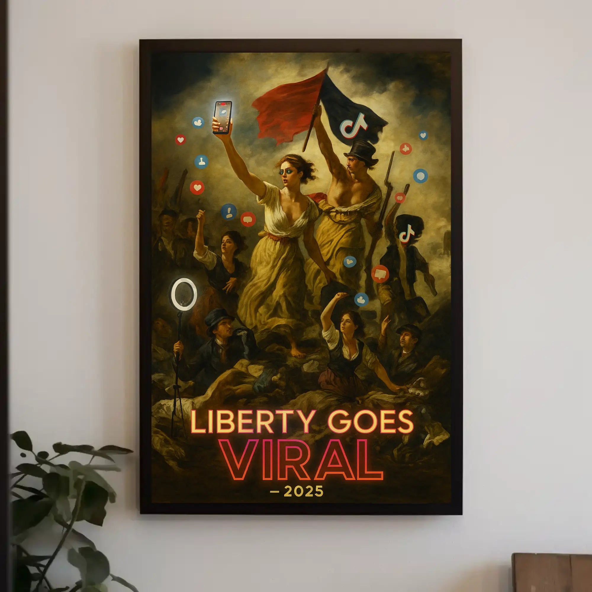 Digital Revolution Parody Art Print - Pop Culture Poster PosterGoat