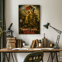 Digital Revolution Parody Art Print - Pop Culture Poster PosterGoat