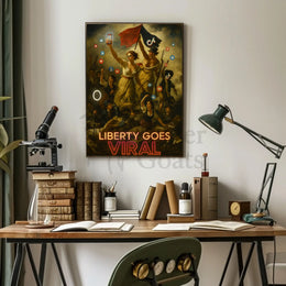 Digital Revolution Parody Art Print - Pop Culture Poster PosterGoat