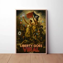 Digital Revolution Parody Art Print - Pop Culture Poster PosterGoat