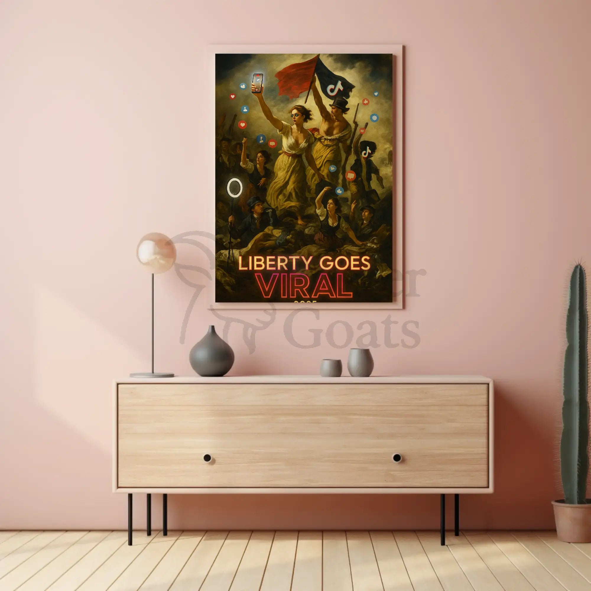 Digital Revolution Parody Art Print - Pop Culture Poster PosterGoat