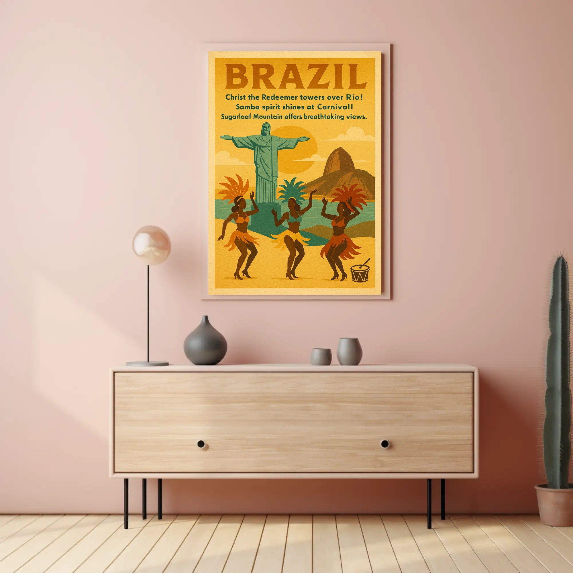 Discover Brazil Poster PosterGoat