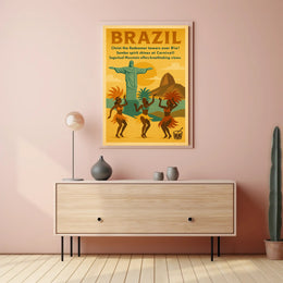 Discover Brazil Poster PosterGoat