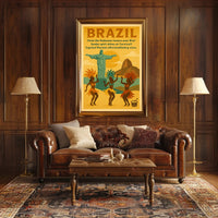 Discover Brazil Poster PosterGoat