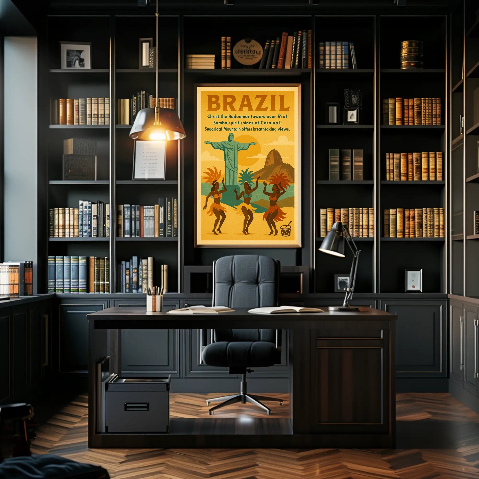 Discover Brazil Poster PosterGoat