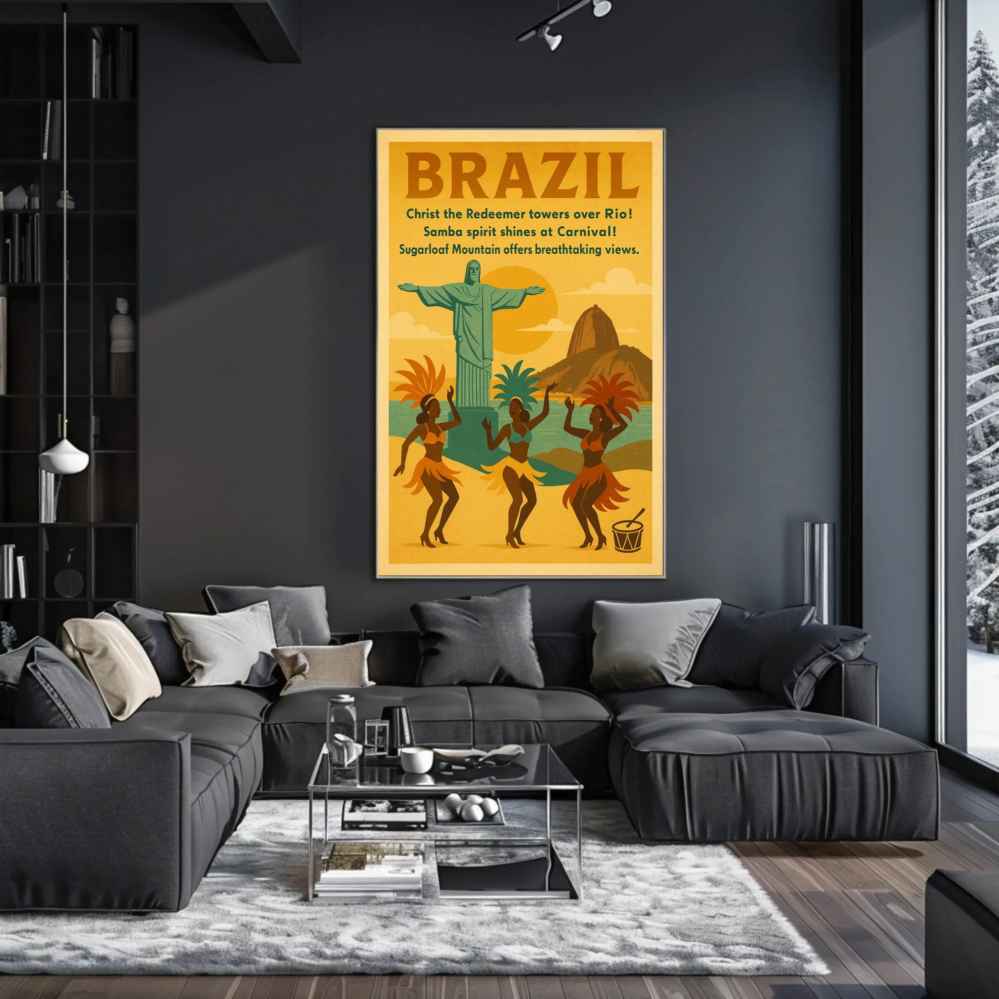 Discover Brazil Poster PosterGoat