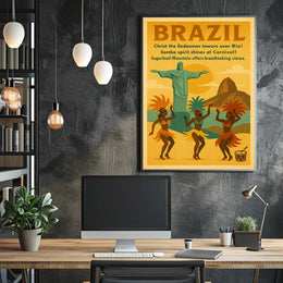 Discover Brazil Poster PosterGoat