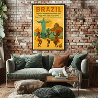 Discover Brazil Poster PosterGoat