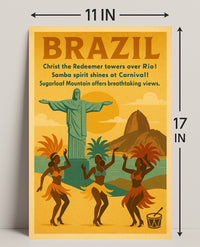 Discover Brazil Poster PosterGoat