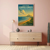 Discover Corpus Christi Wall Art Print PosterGoat