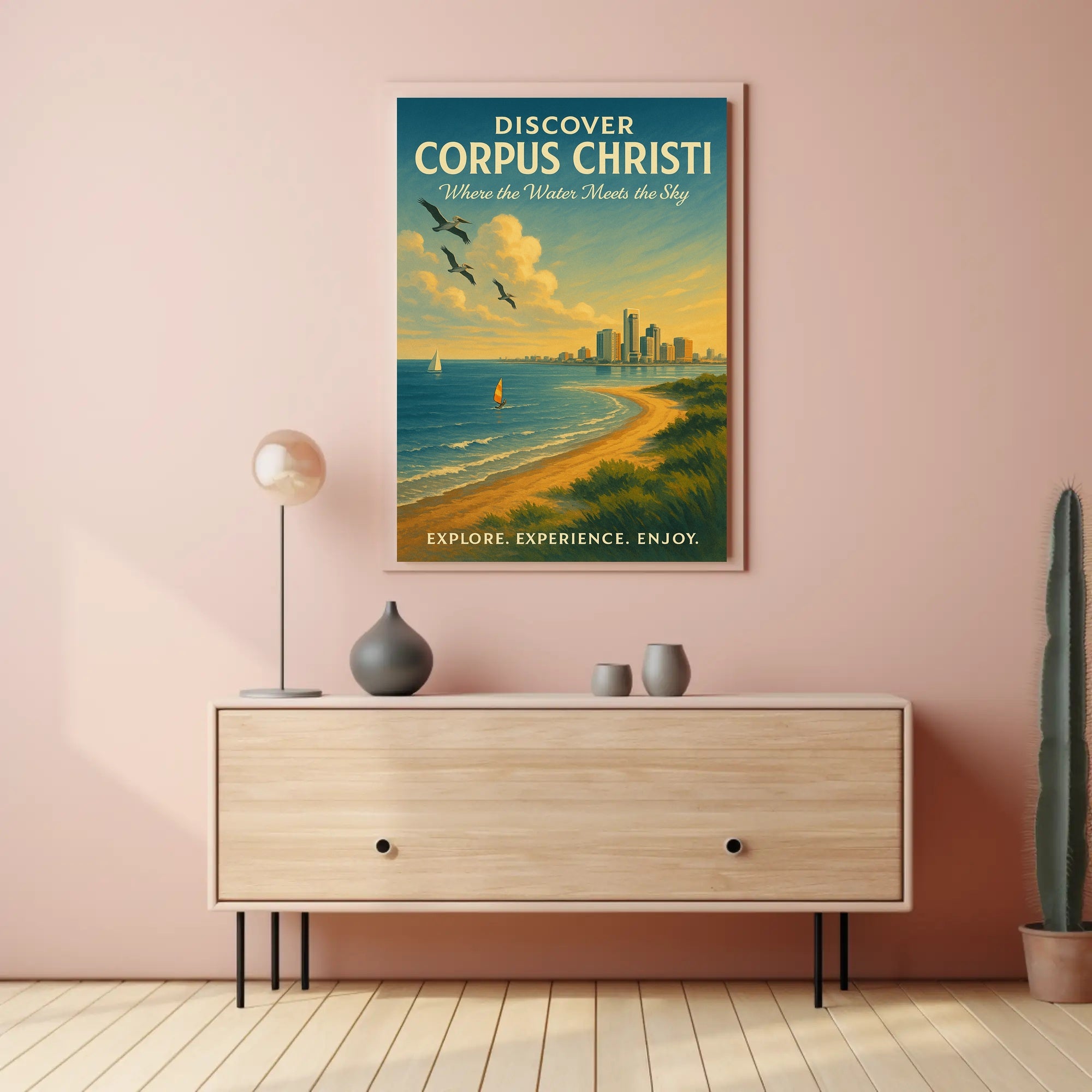 Discover Corpus Christi Wall Art Print PosterGoat