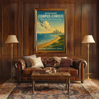 Discover Corpus Christi Wall Art Print PosterGoat
