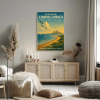 Discover Corpus Christi Wall Art Print PosterGoat