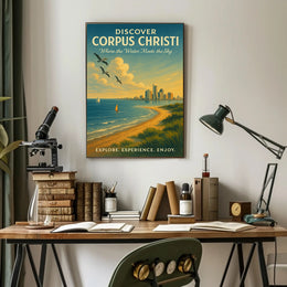 Discover Corpus Christi Wall Art Print PosterGoat