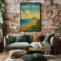 Discover Corpus Christi Wall Art Print PosterGoat