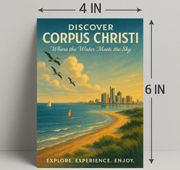 Discover Corpus Christi Wall Art Print PosterGoat