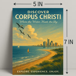 Discover Corpus Christi Wall Art Print PosterGoat