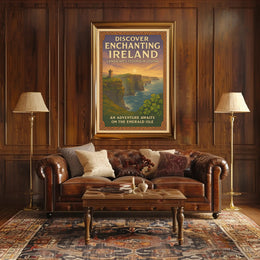 Discover Enchanting Ireland Wall Art Print PosterGoat