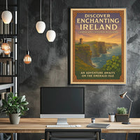 Discover Enchanting Ireland Wall Art Print PosterGoat