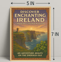 Discover Enchanting Ireland Wall Art Print PosterGoat