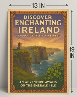 Discover Enchanting Ireland Wall Art Print PosterGoat