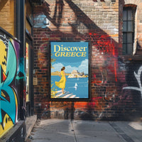 Discover Greece: A Timeless Travel Poster PosterGoat