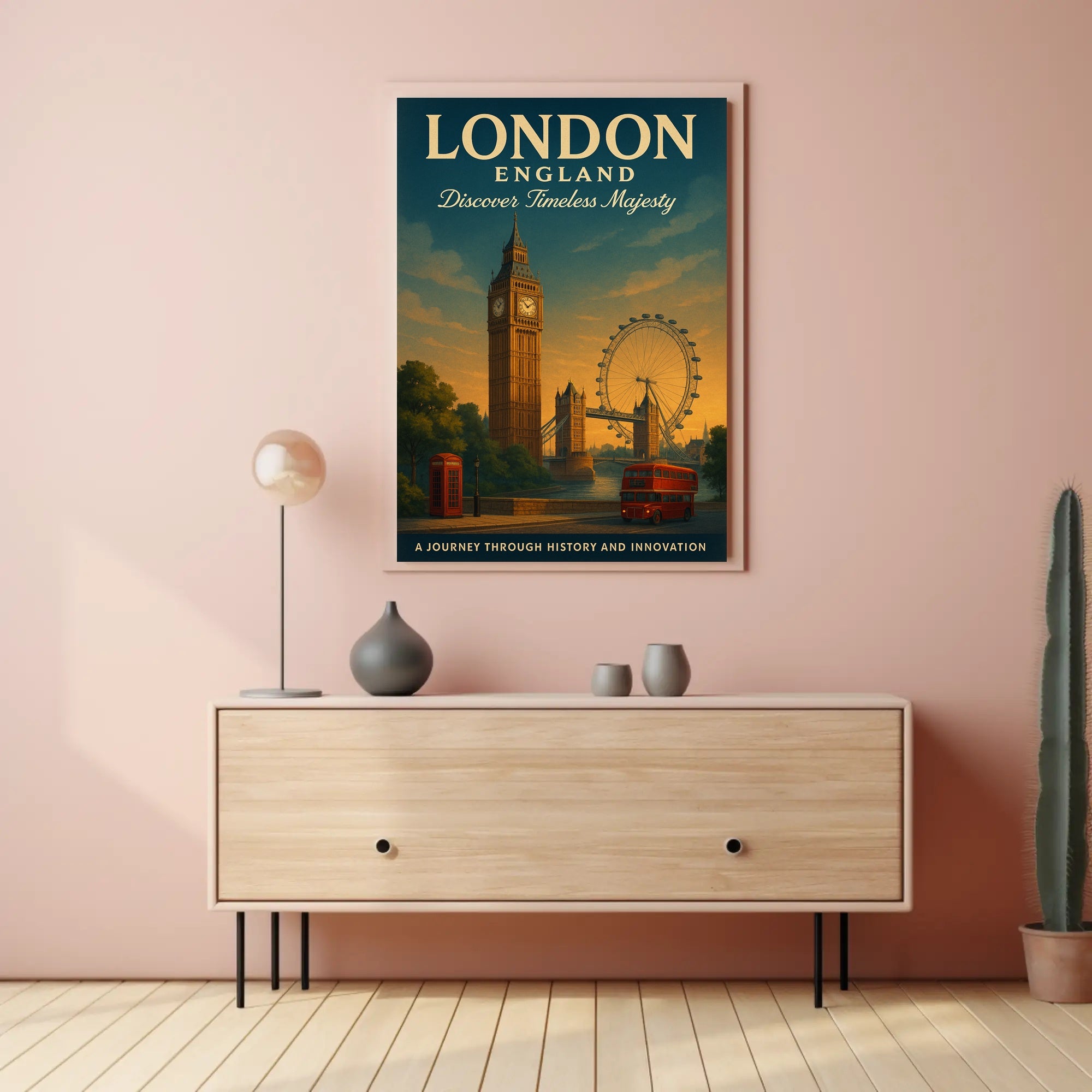 Discover London Timeless Majesty Poster PosterGoat