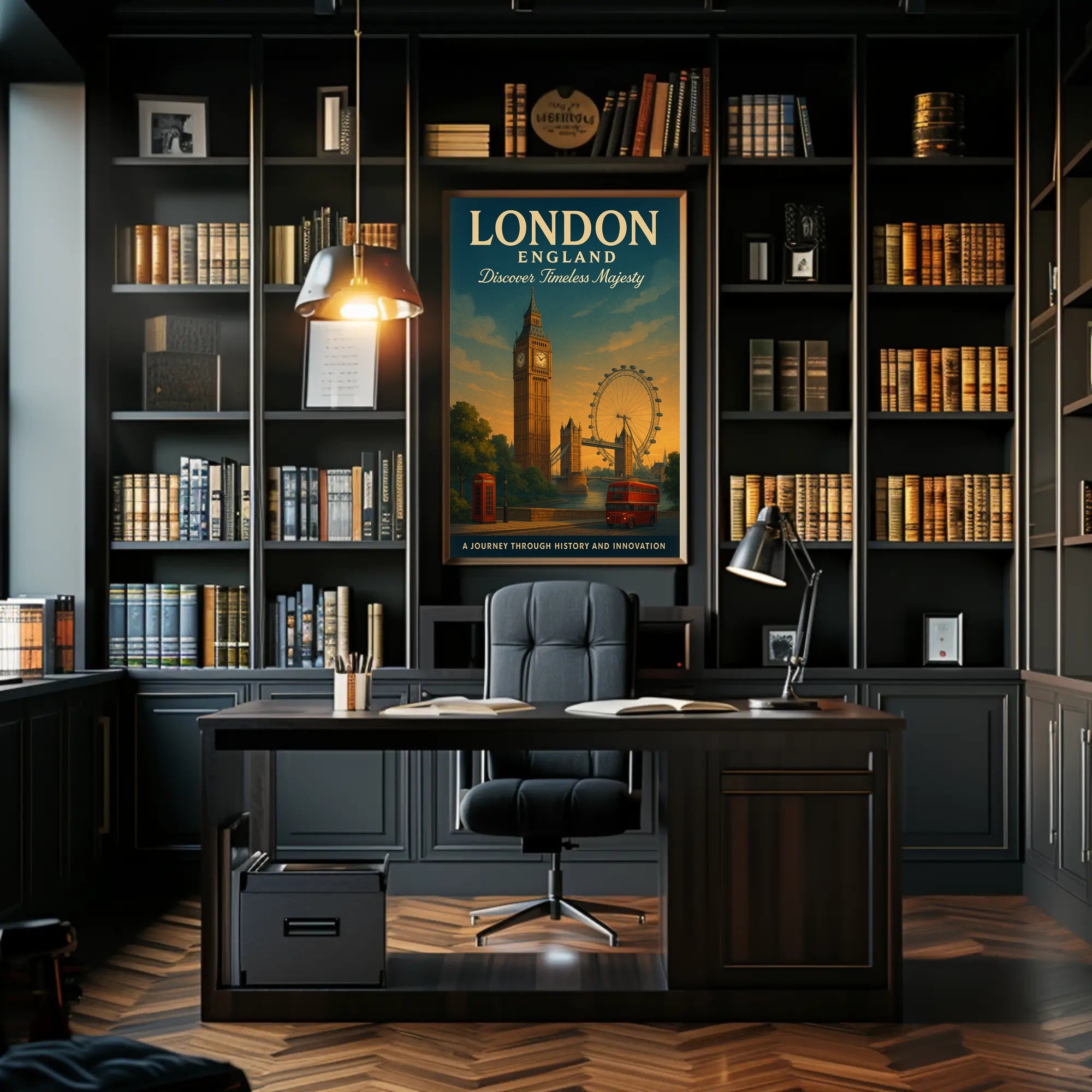 Discover London Timeless Majesty Poster PosterGoat