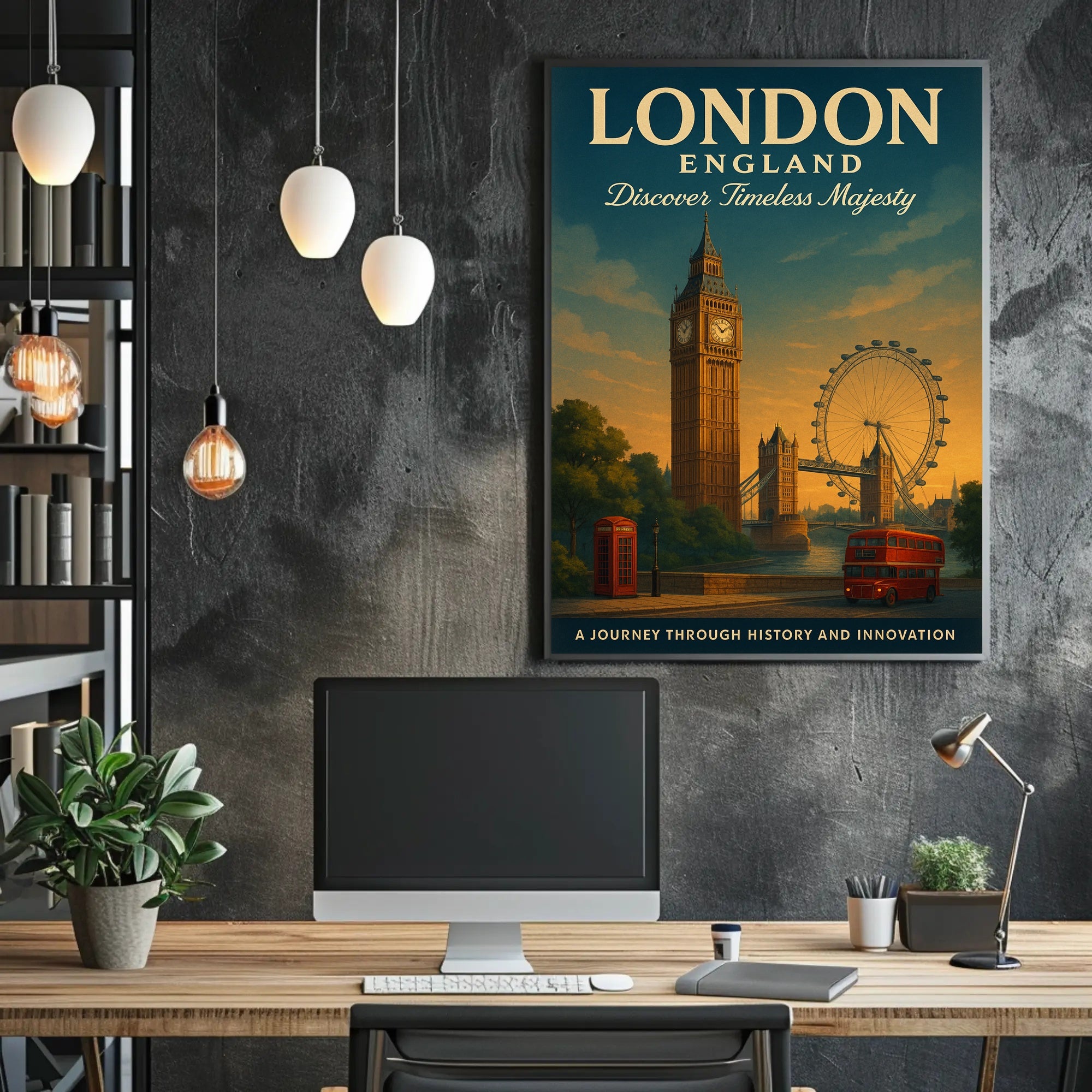 Discover London Timeless Majesty Poster PosterGoat