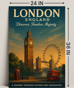 Discover London Timeless Majesty Poster PosterGoat