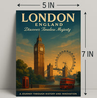 Discover London Timeless Majesty Poster PosterGoat