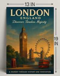 Discover London Timeless Majesty Poster PosterGoat