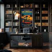 Discover Los Angeles Poster PosterGoat