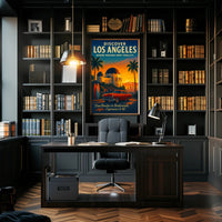 Discover Los Angeles Poster PosterGoat