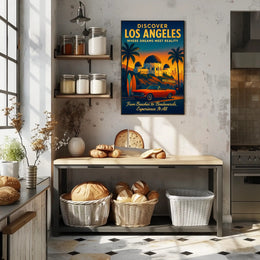 Discover Los Angeles Poster PosterGoat