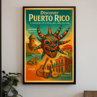 Discover Puerto Rico Poster PosterGoat