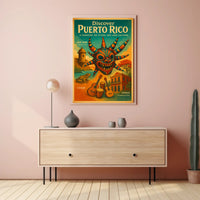Discover Puerto Rico Poster PosterGoat