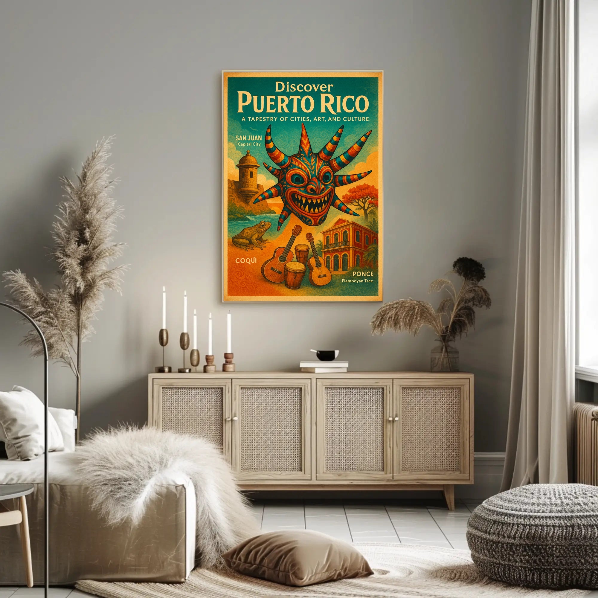 Discover Puerto Rico Poster PosterGoat