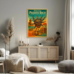 Discover Puerto Rico Poster PosterGoat