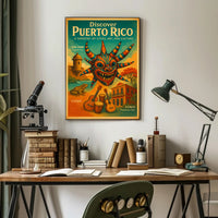 Discover Puerto Rico Poster PosterGoat