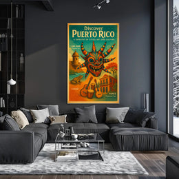 Discover Puerto Rico Poster PosterGoat
