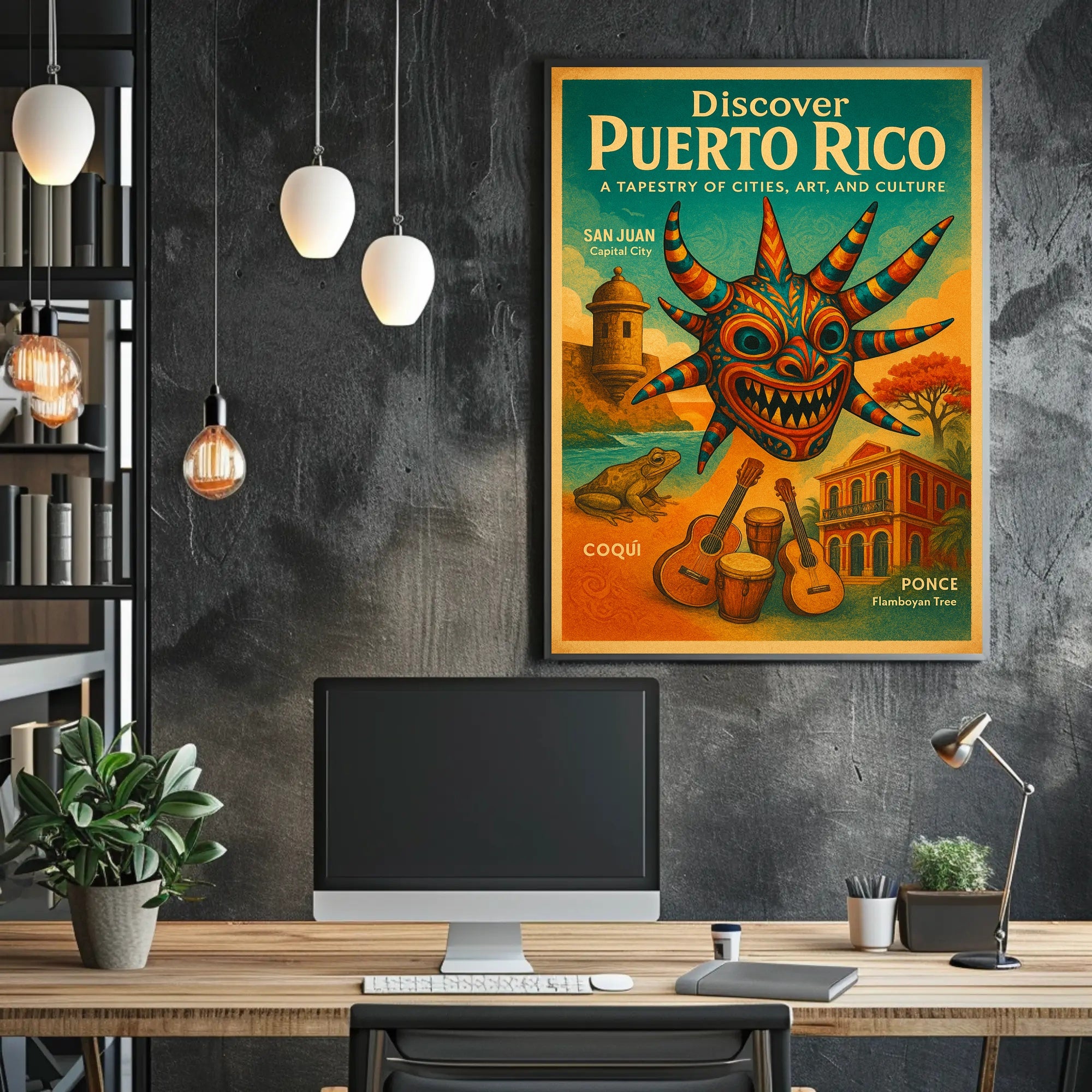 Discover Puerto Rico Poster PosterGoat