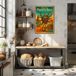 Discover Puerto Rico Poster PosterGoat