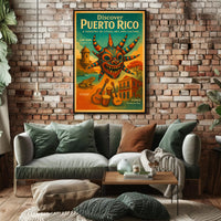 Discover Puerto Rico Poster PosterGoat