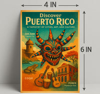 Discover Puerto Rico Poster PosterGoat