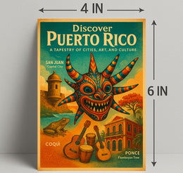 Discover Puerto Rico Poster PosterGoat