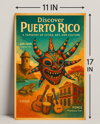 Discover Puerto Rico Poster PosterGoat