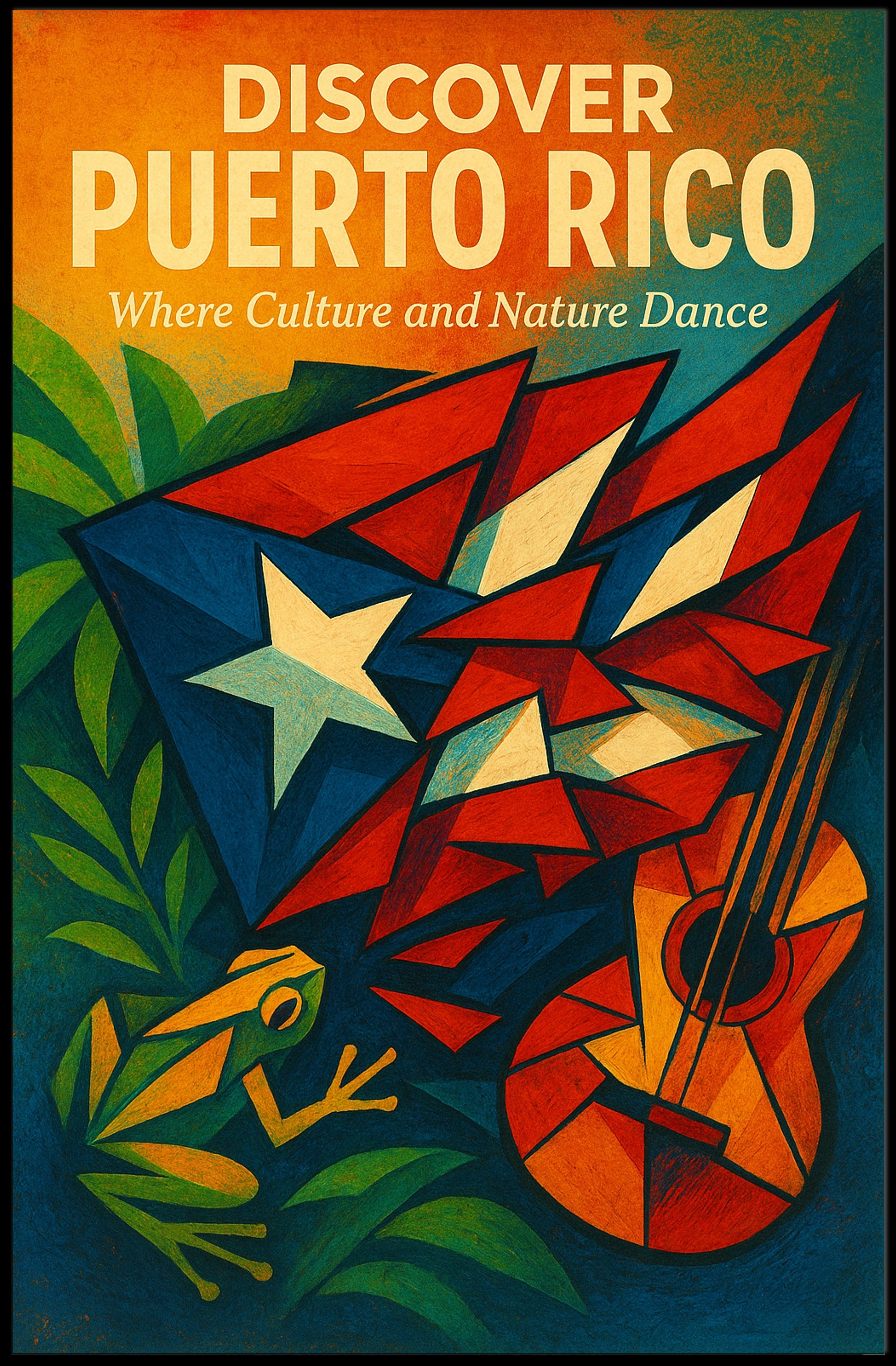 Discover Puerto Rico Wall Art Print PosterGoat